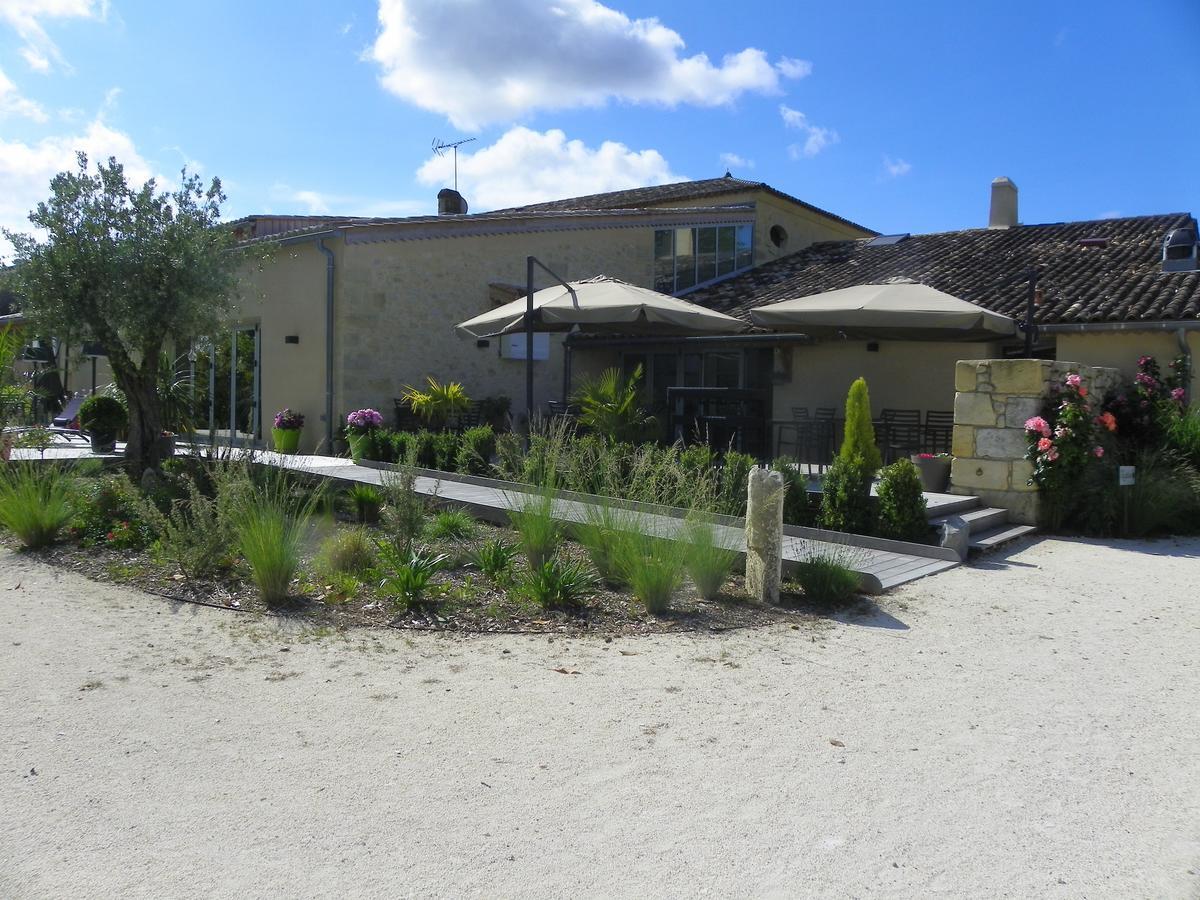 Logis- Hotel Spa Restaurant L'Epicurial Saint-Pey-de-Castets Zewnętrze zdjęcie