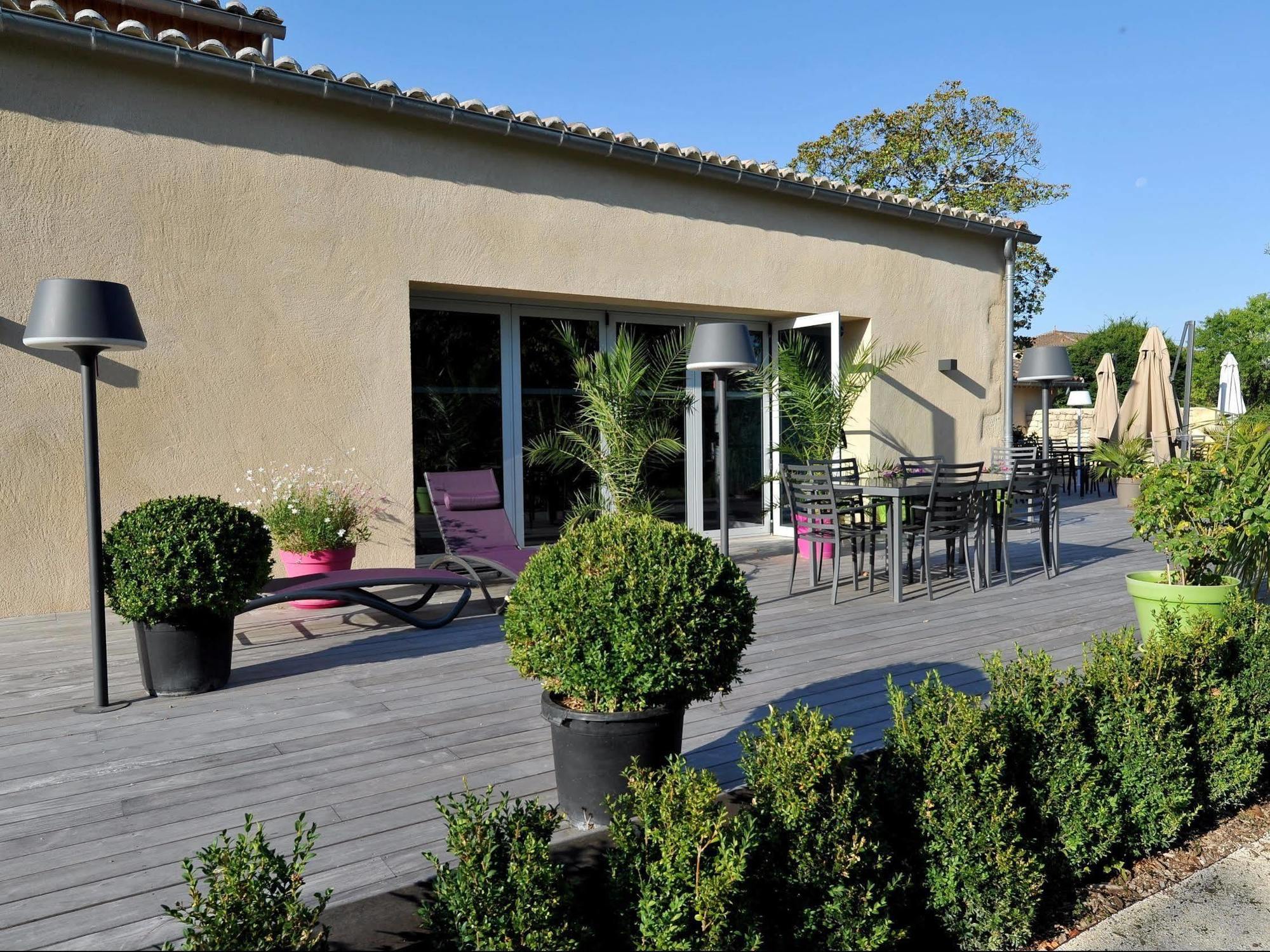 Logis- Hotel Spa Restaurant L'Epicurial Saint-Pey-de-Castets Zewnętrze zdjęcie