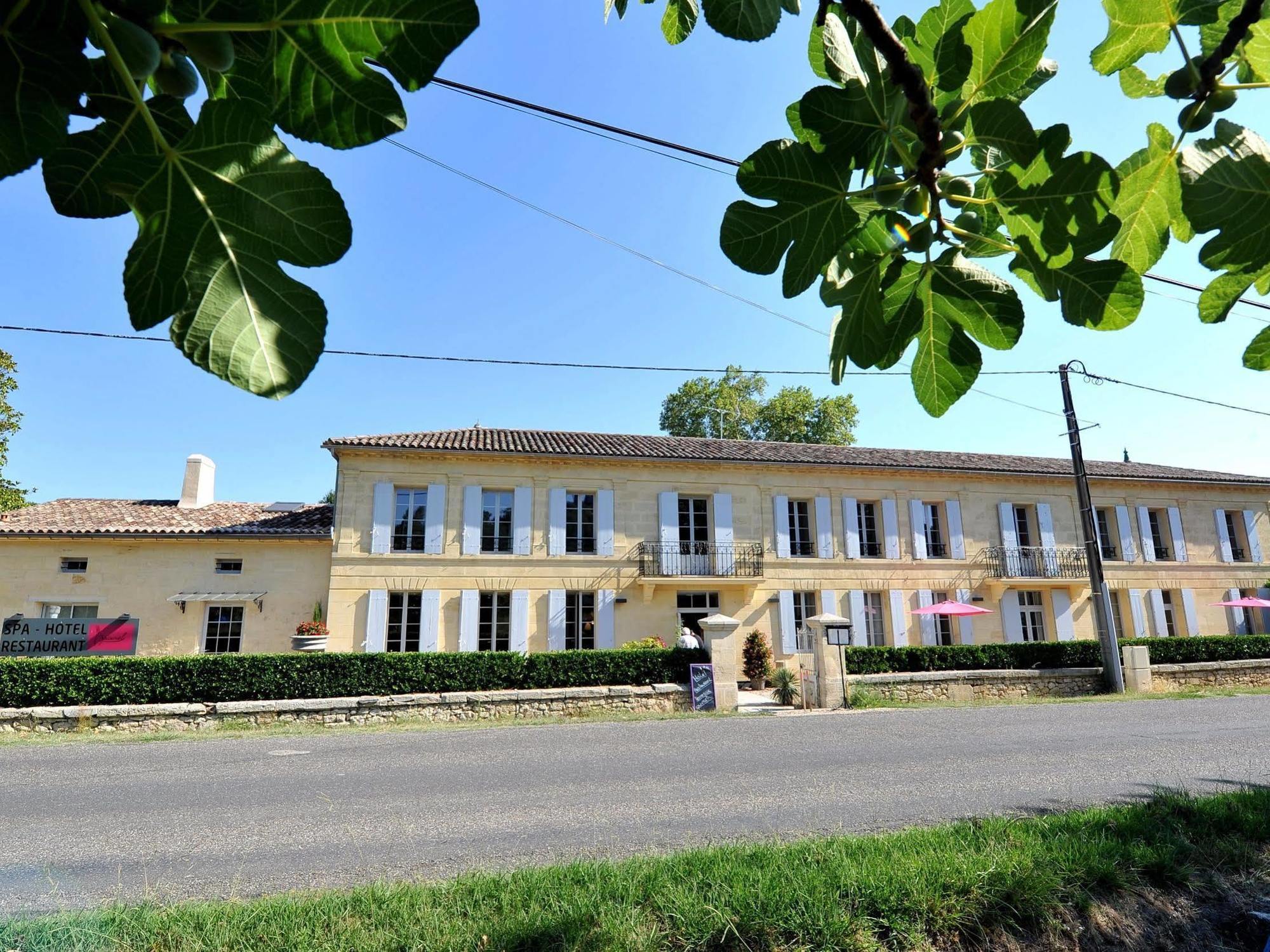 Logis- Hotel Spa Restaurant L'Epicurial Saint-Pey-de-Castets Zewnętrze zdjęcie